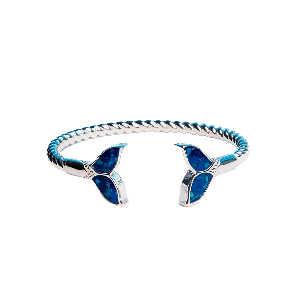 4ocean x Dune Whale Tail Cuff Bracelet