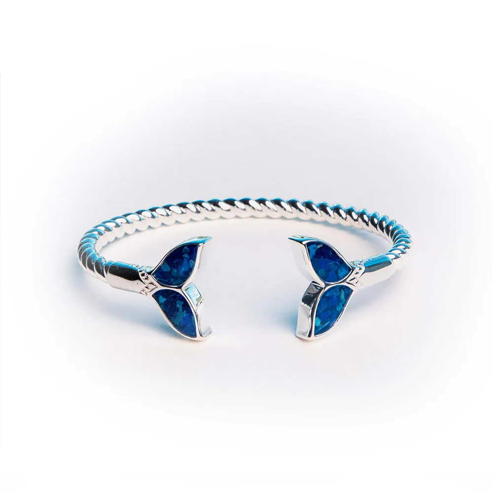 4ocean x Dune Whale Tail Cuff Bracelet