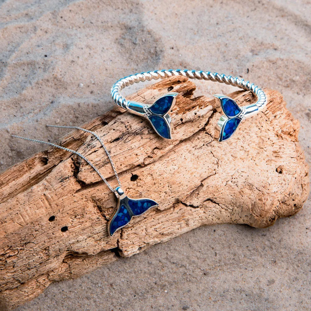 4ocean x Dune Whale Tail Cuff Bracelet