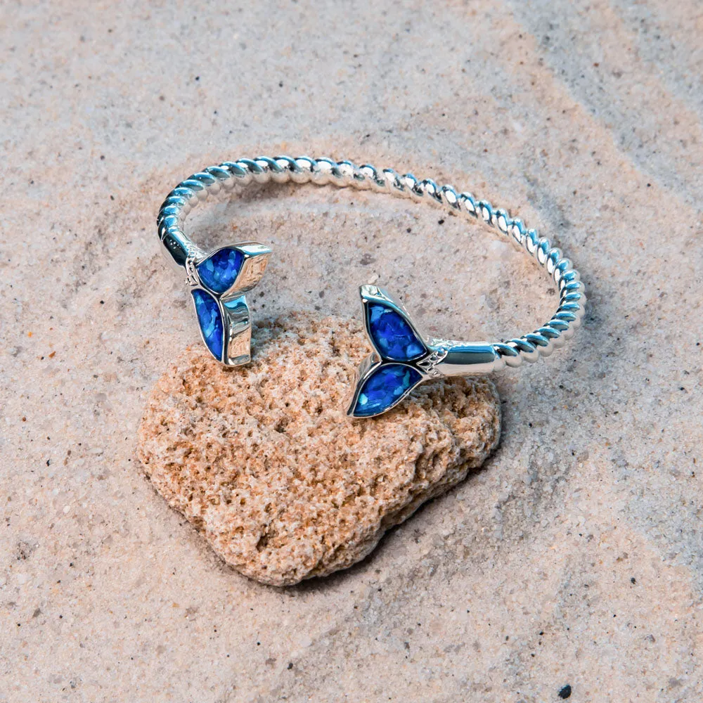 4ocean x Dune Whale Tail Cuff Bracelet