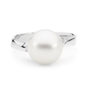 Australian Pearl Twist Ring