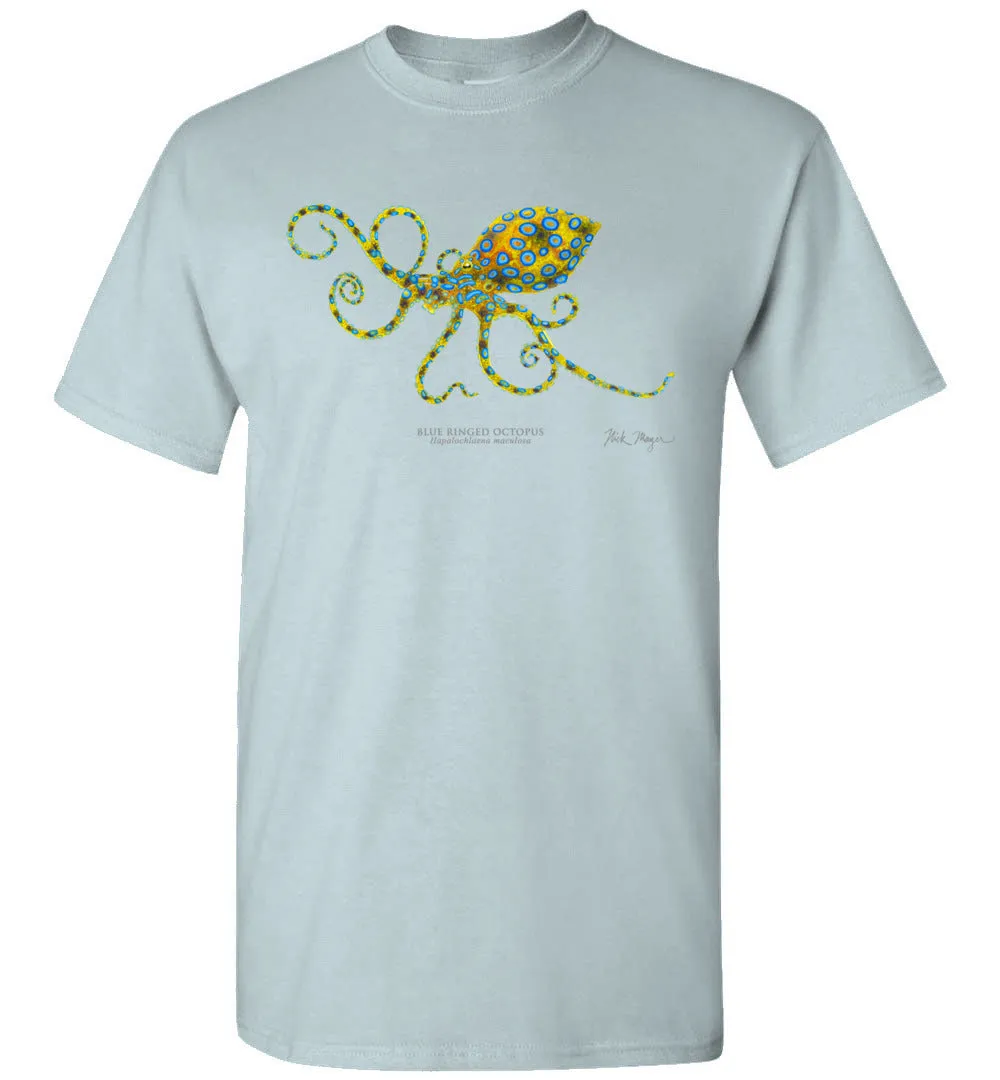 Blue Ringed Octopus Premium Comfort Colors Tee