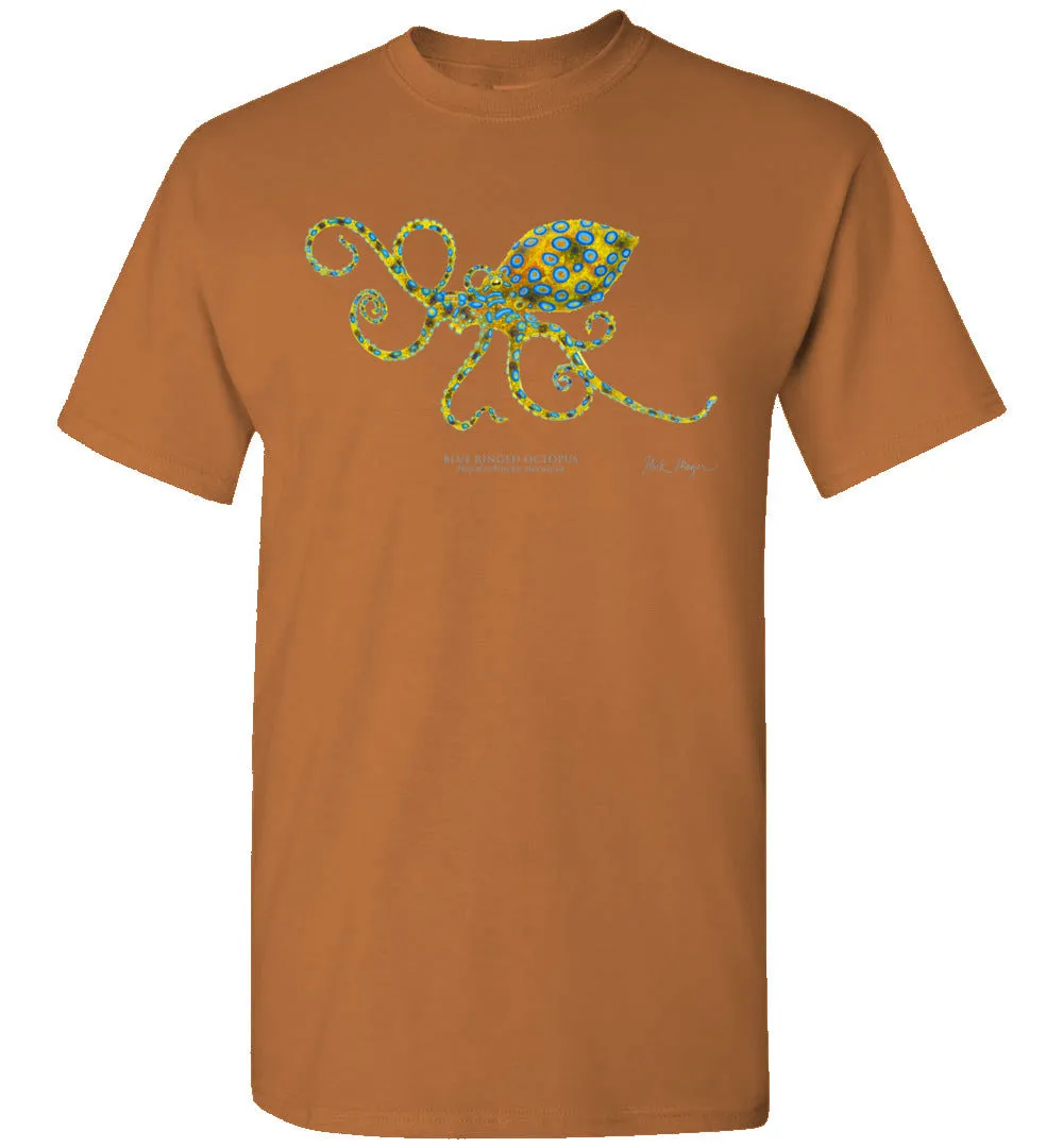 Blue Ringed Octopus Premium Comfort Colors Tee