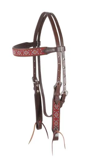 Cashel Beaded Browband Headstall