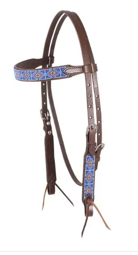 Cashel Beaded Browband Headstall