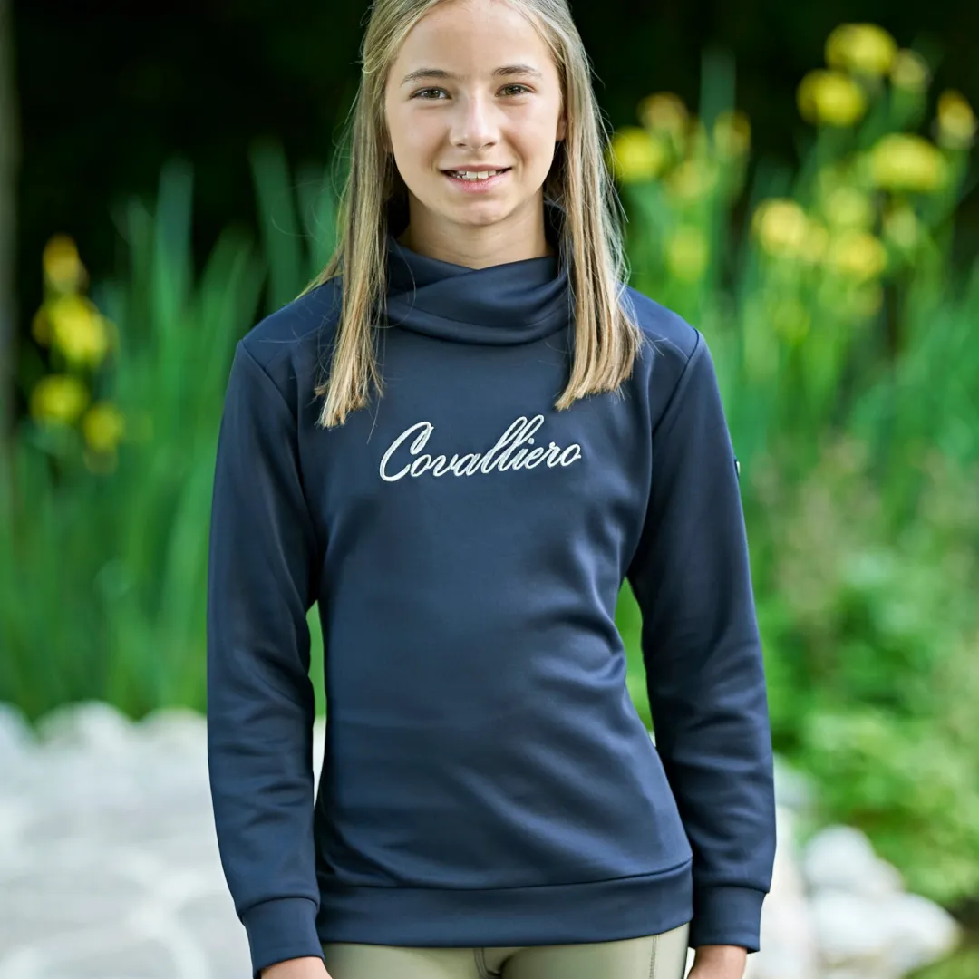 Covalliero Chidren's Shawl Collar Sweater