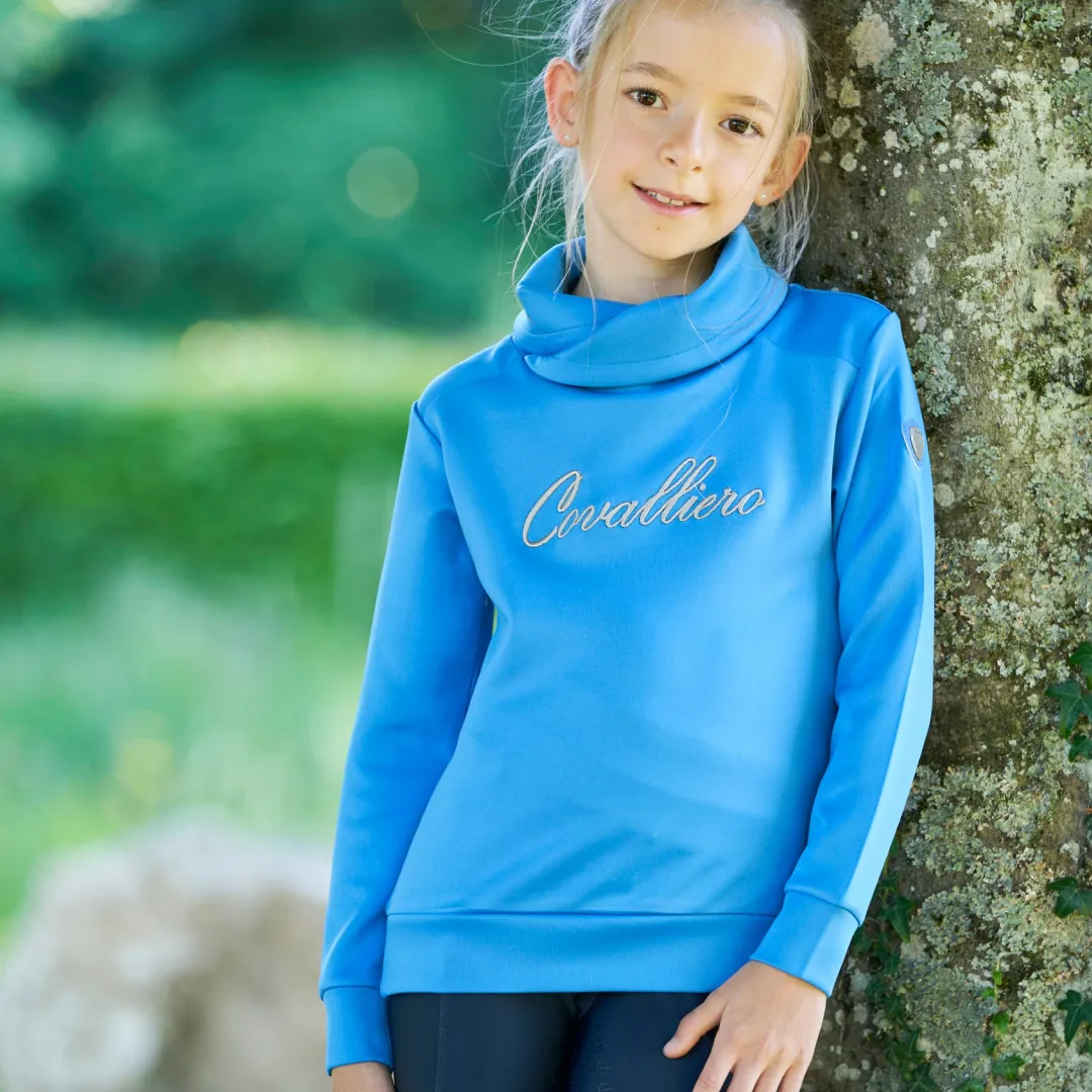 Covalliero Chidren's Shawl Collar Sweater