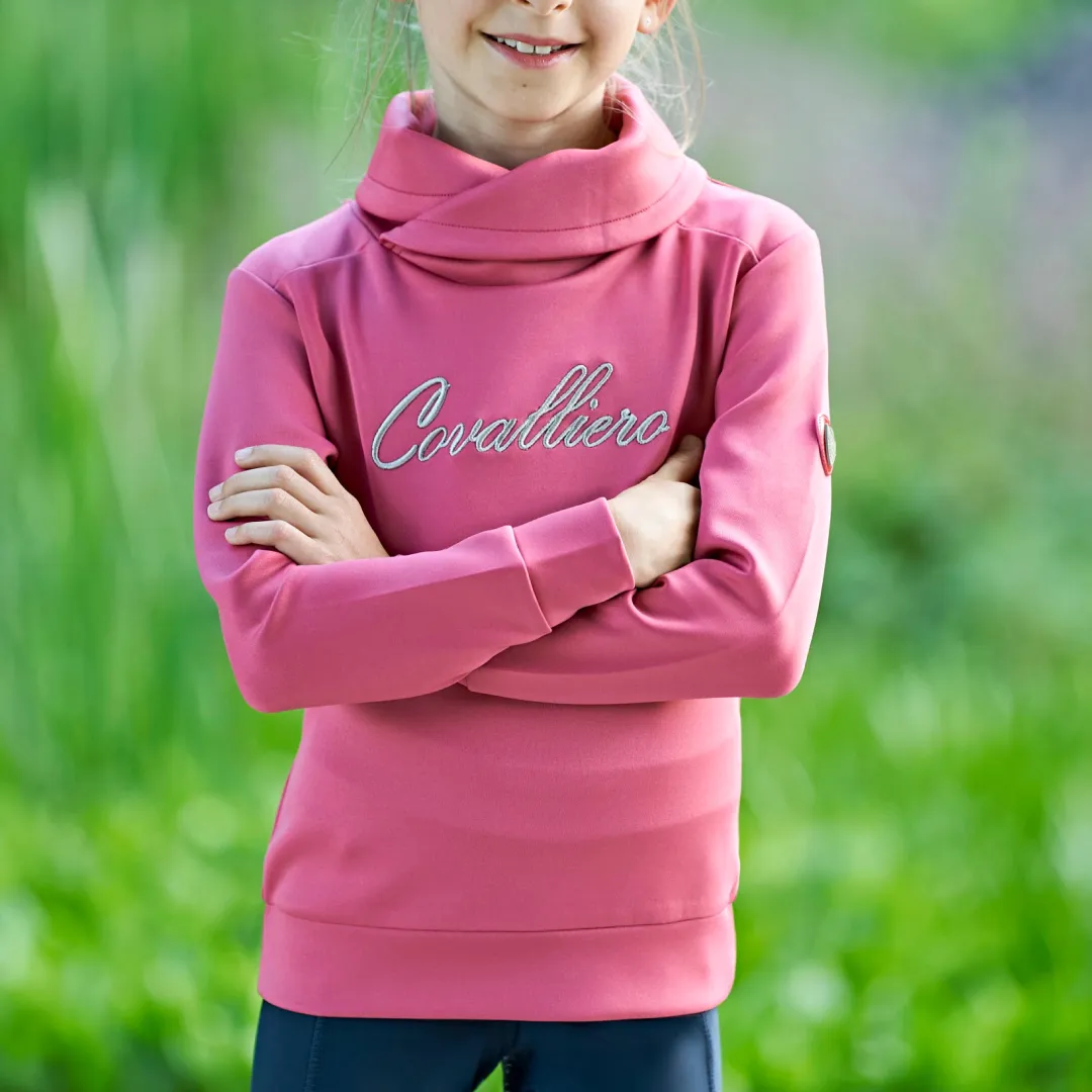 Covalliero Chidren's Shawl Collar Sweater