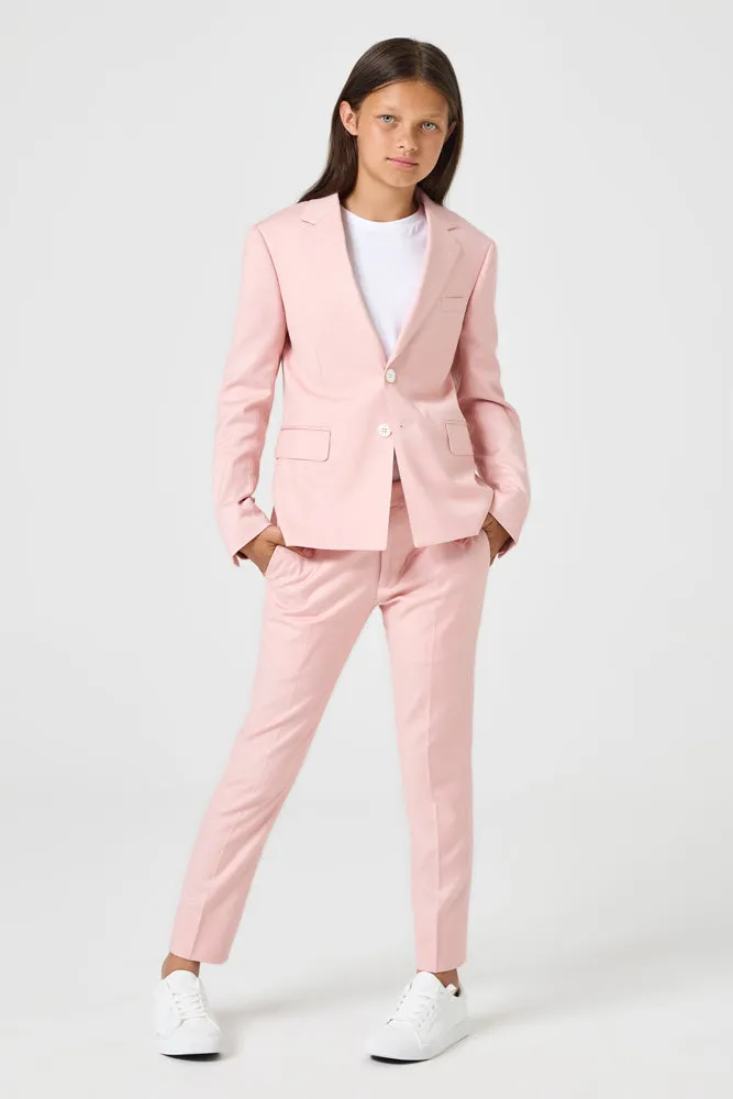 Florence 2 Piece Suit - Pink Stretch