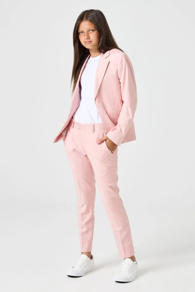 Florence 2 Piece Suit - Pink Stretch