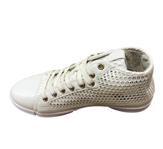 Freddy women's sneakers shoe S6WFSL2W W white