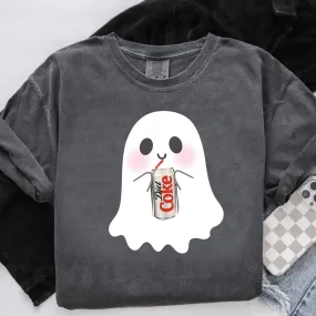 Ghost Diet Coke Graphic Tee, Pepper