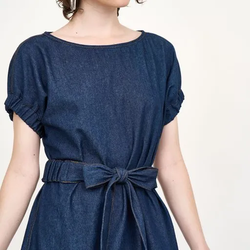 Inclan Millie Dress - Denim