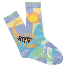 K.Bell Women's Astrology Scorpio Crew Socks