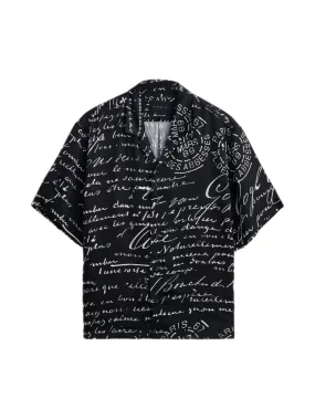 Letter Camp Collar Buttondown SLA-M3427BD