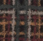 Plaid Mohair Knit