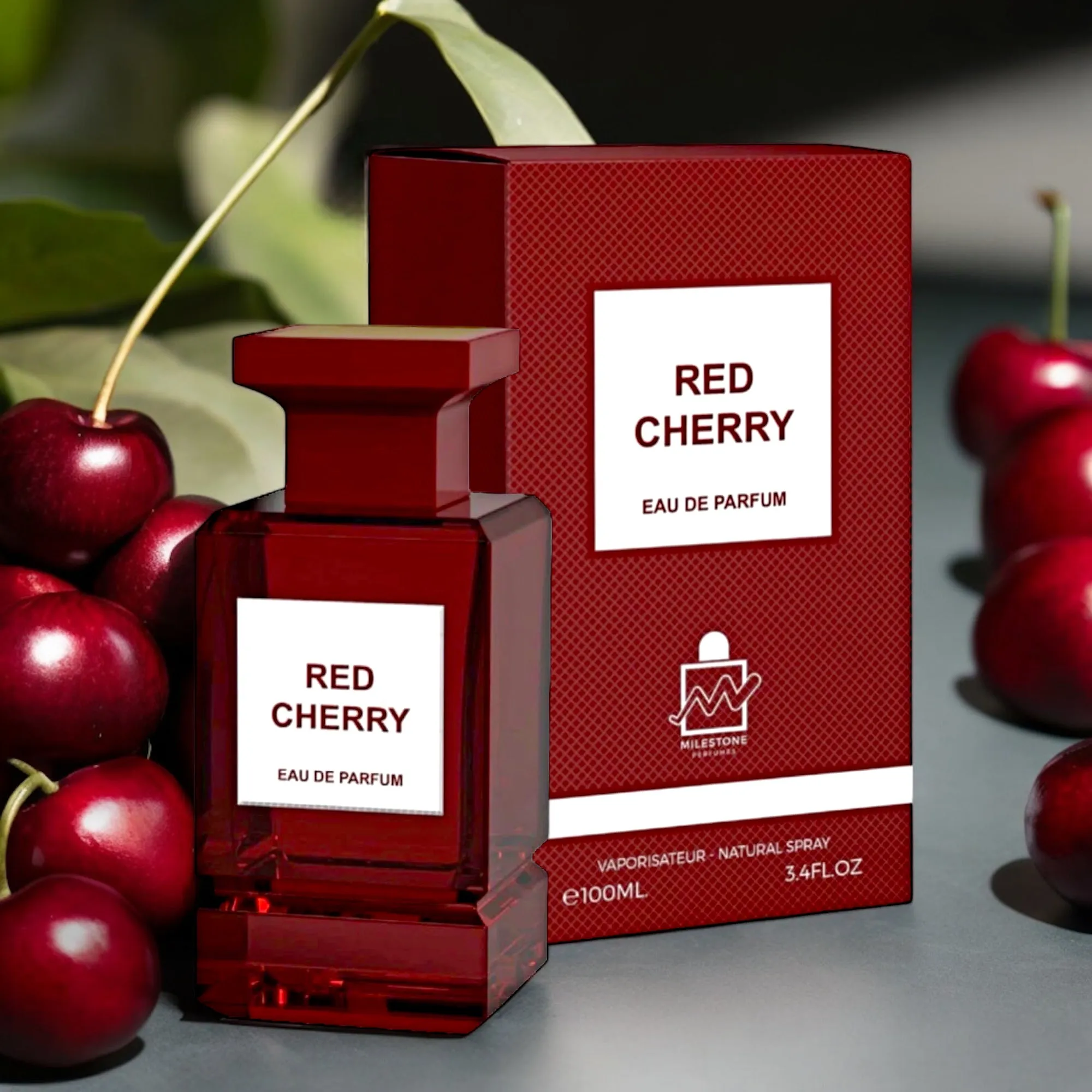 Red Cherry by Milestone Perfumes Eau de Parfum for Women 3.4 oz