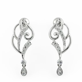 The Anemone Earing (925 Sterling Silver)