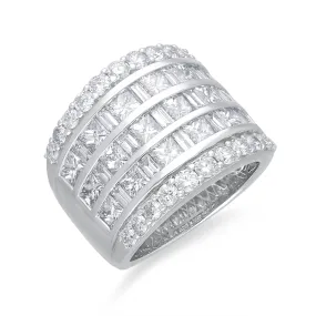 White Gold Diamond Legendary Ring