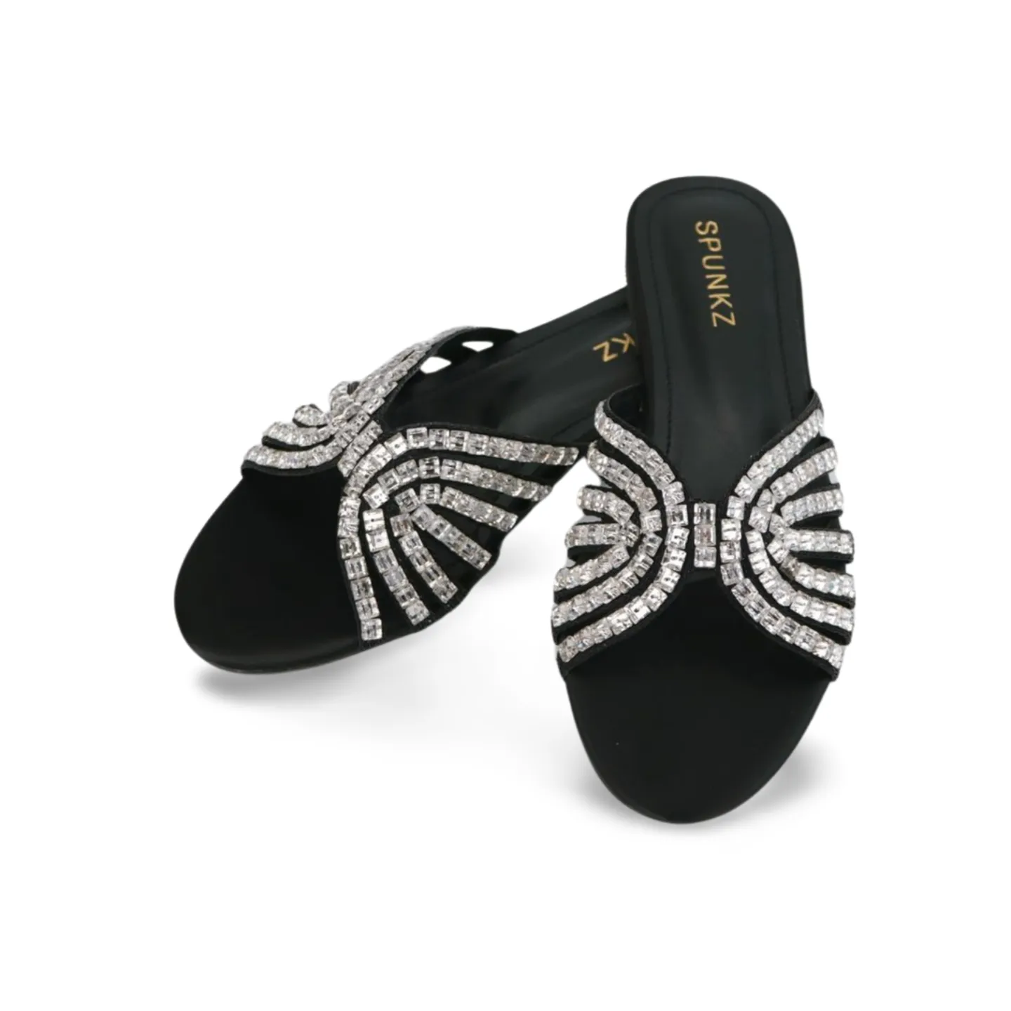 Women's Rhinestone Dress Flat Sandals