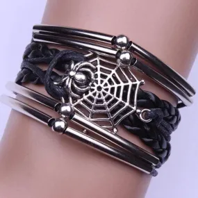 Wrist Web Black Urban Bracelet